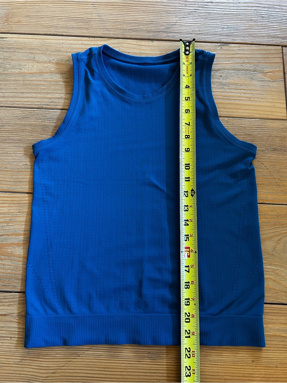 Athleta In Motion Seamless Tank Blue XS - Picture 6 of 7